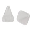 20Pcs Garden Cloche Frost Protection Transparent Rectangular Reusable Cloche Plant