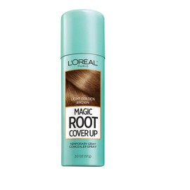 LOral Paris L'Oreal Paris Root Cover Up Temporary Gray Concealer Spray, Hair Color Spray with Filling & Thickening Coverage, Light Golden Brown, Packaging May Vary