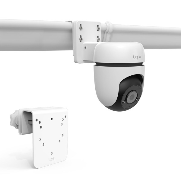 TIUIHU Camera Gutter Mount for TP-Link Tapo TC40/TC41/C500/C510W/C520WS/C530WS/C501GW/C51A/C52A Pan/Tilt Security