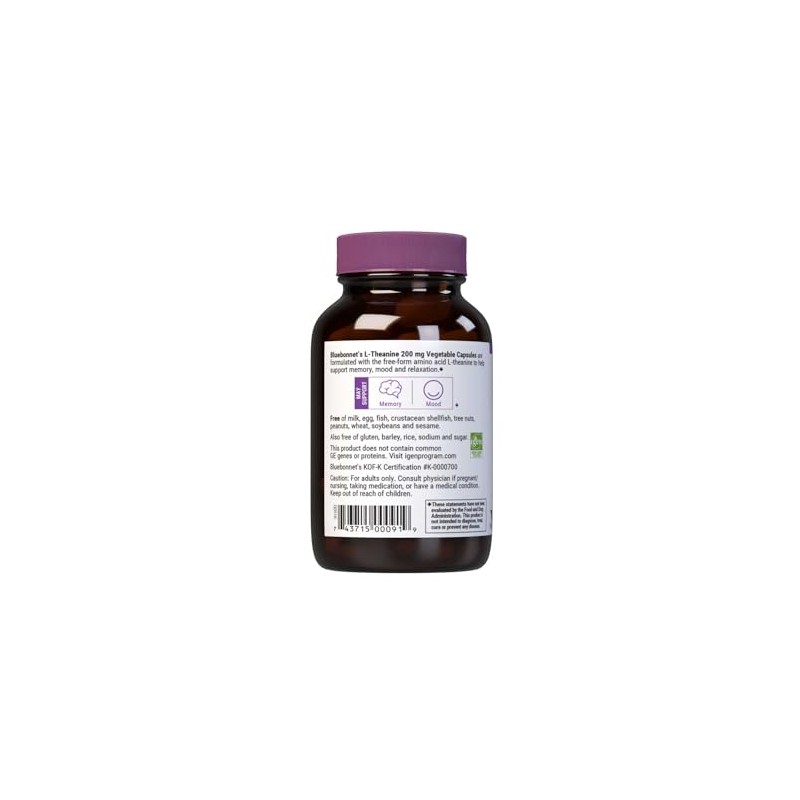 BLUEBONNET NUTRITION L-THEANINE 150 mg