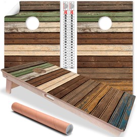 Cornhole Wraps for Boards Vinyl Decals (Set of 2) Wood Panels - 25+ Designs Corn Hole Bean Bag Toss Cornhole Wraps Stickers Cornhole Skins Cornhole Wraps for Boards (Boards Not Included)