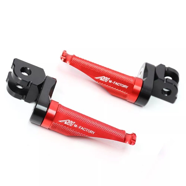 Unbranded MFP Red Racing Front 1" Lowering Foot Pegs For