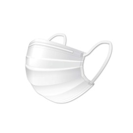 CAPTAIN STAG UW-5004 Mask, Disposable Mask, Non-woven Mask, Triple Layer Construction, Guard Mask, Prevents Ear Pain, 7 Pieces, Regular Size