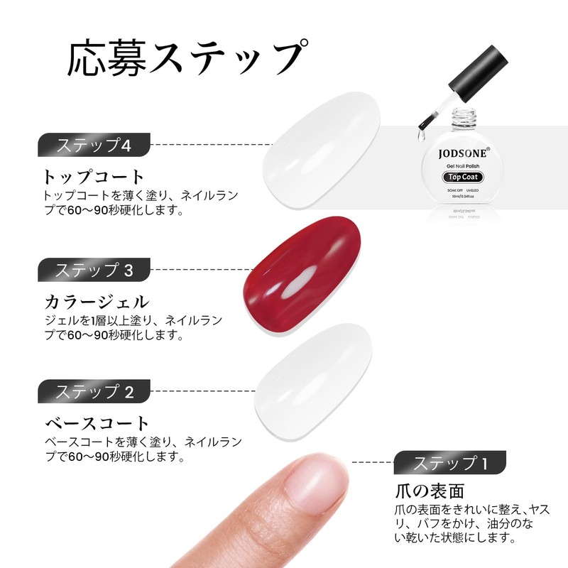 JODSONE Topcoat, 0.3 fl oz (10 ml)