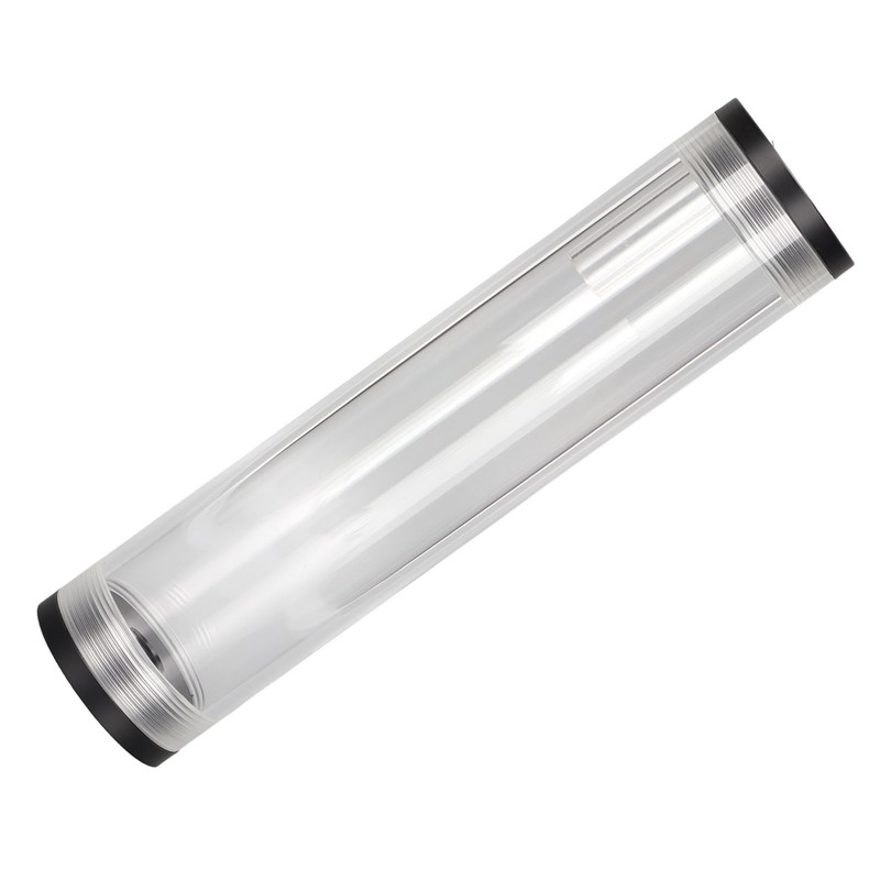 Water Cooling Reservoir 210mm/8.3in Length Acrylic Plastic Material 3 Holes