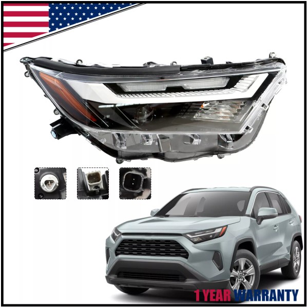 Nakkaa For 2022 2023 2024 Toyota RAV4 LED Headlight Assembly
