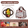 FVRYOG Lunch Bag for Women Soft Neoprene Lunch Bag Lightweight,