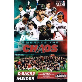 Arizona Diamondbacks 2023 Diamondbacks Dbacks Insider Program Magazine NLDS - Carroll, Gallen, Thomas