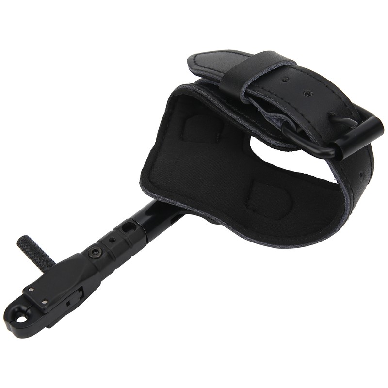 Wrist Strap Bow Release Aid Adujustable PU Outdoor Hunting Arrow