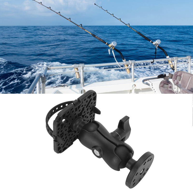 Fish Finder Mount Base Universal 360° Rotation Ball Mount Fish