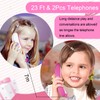 Kids' Play Phone with Real Ring Sounds, Pretend Play Telephone,