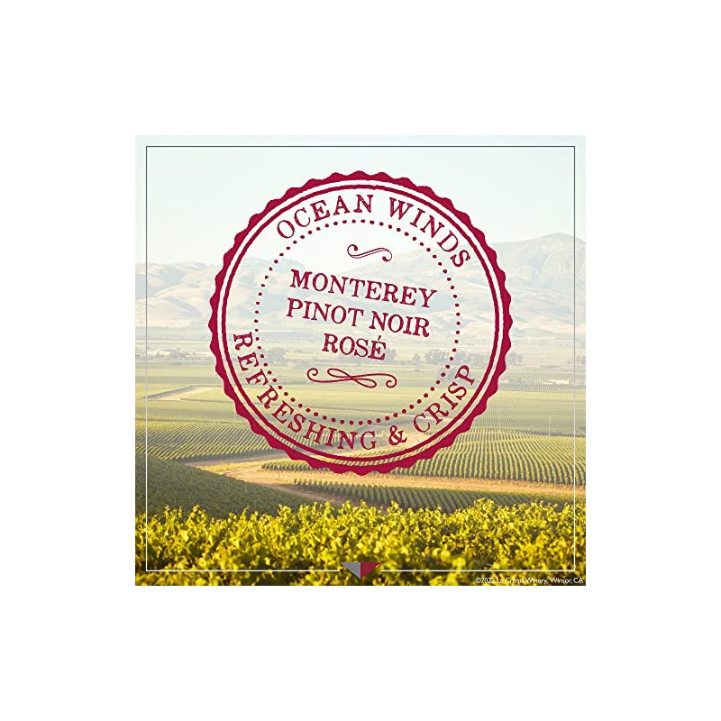 Vino Rosado La Crema Monterey Rose 750 ml