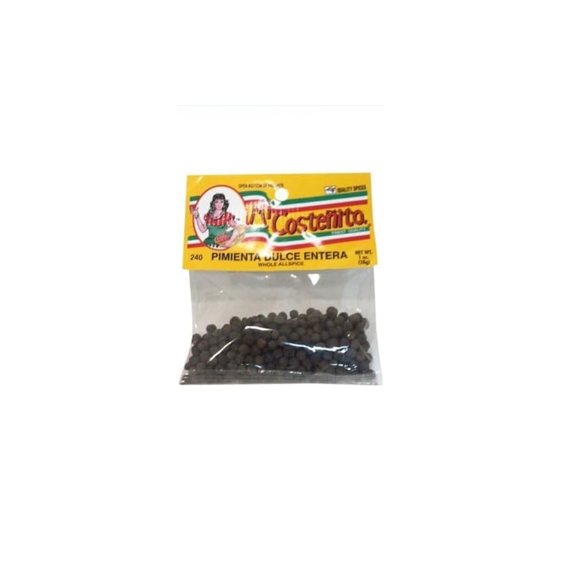 Pimienta Dulce Entera - Whole Allspice 1oz (2 Packs)
