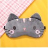 Silk Eye Mask Blackout Sleeping Cute Cat Eye Mask Eye