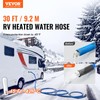 VEVOR 30ft Heated Water Hose for RV, Heated Drinking Water