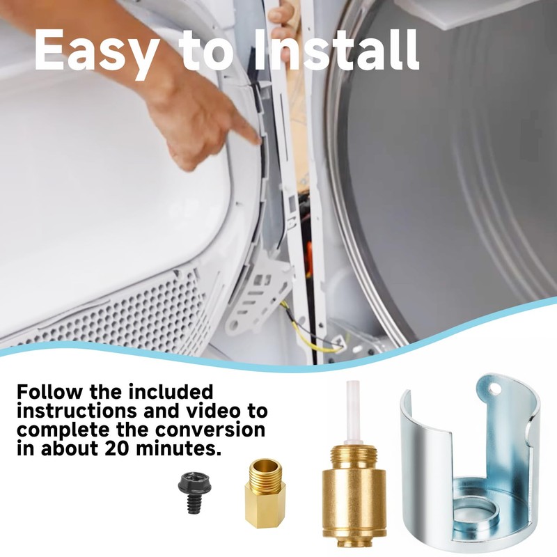 WE25X217 Liquid Propane Conversion Kit for GE Gas Dryers, 100%