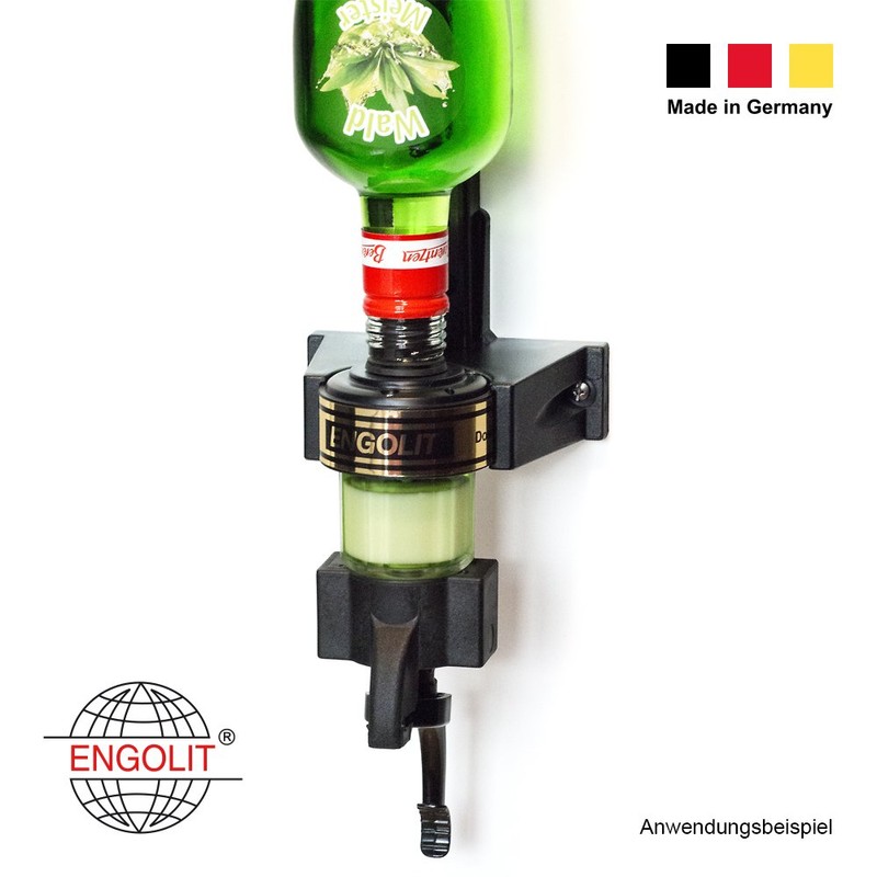 3.5 cl ENGOLIT Dispenser (Hygienic Finger Push) Including Bottle Holder