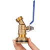 BILAL Brass Rain Barrel Spigot Kit. 55 Gallon Water Tank