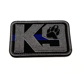 Polizeimemesshop K9 Dog Handler – Police Dog – Service Dog Guide – DHF – Police Dog – Textile Patch – Velcro Patch