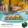 CALLARON 1000pcs Sushi Decoration Grass Sashimi Leaf Stimulation Sushi Grass