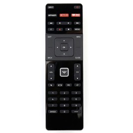 XRT500 Dual Side QWERTY Keyboard Replace Remote fit for 2015 2016 VIZIO Smart TV M80-C3 M322I-B1 M422I-B1 M492I-B2 M502I-B1 M552I-B2 M602I-B3 P502ui-B1E P602UI-B3 P652UI-B2 P502ui-B1 P552UI-B2 M55-C2