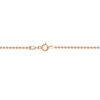 TOUSIATTAR 14k Rose Gold-Filled Ball Chain 1.5MM Necklace Gauge 14