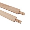Btibpse Wooden Drawer Slides 16 Inches Classic Wood Center Guide
