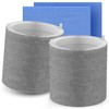 2 Packs Upgraded 511i Max Mixed HEPA Carbon Replacement Filter