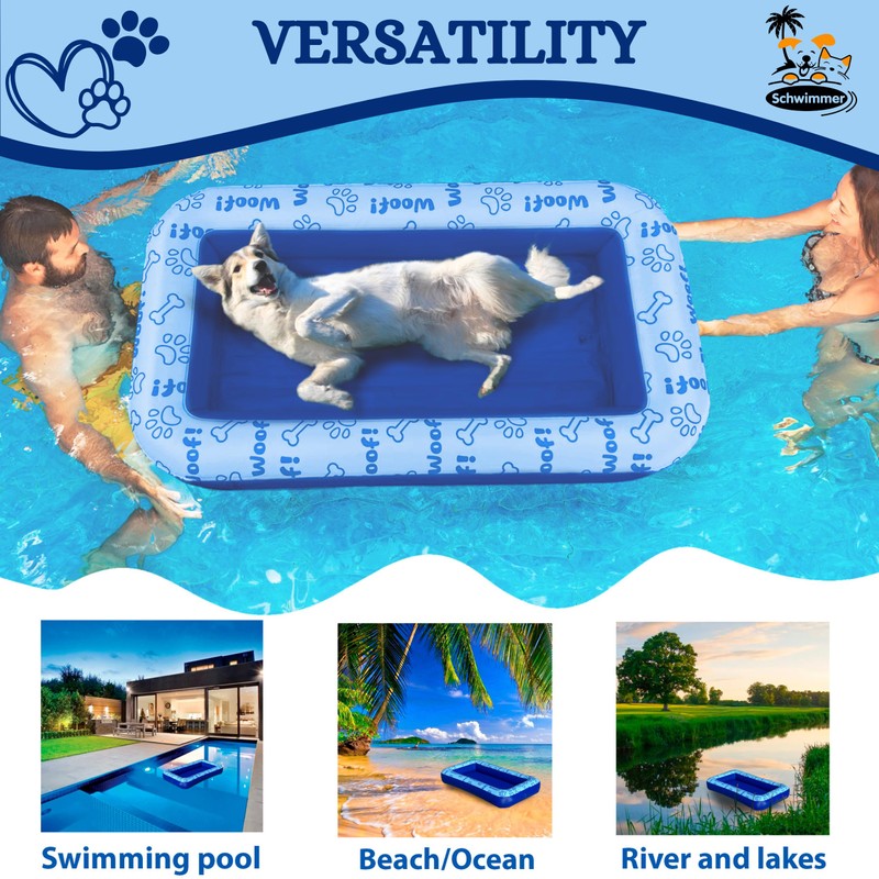 Schwimmer Dog Pool Float – Premium Pool Float for Large