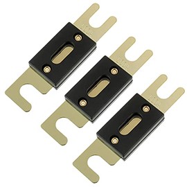 BOJACK 500 Amp 32 VDC ANL Blade Fuse for car audio and video system(Pack of 3 pcs)