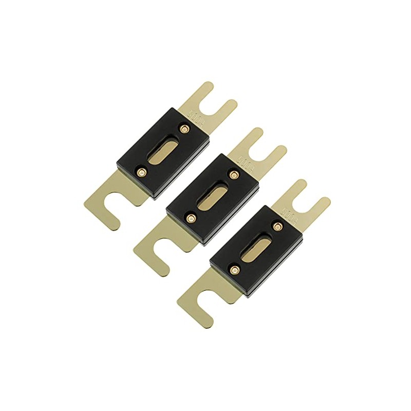 BOJACK 500 Amp 32 VDC ANL Blade Fuse for car