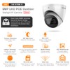 VIKYLIN 6MP IP PoE AI Security Camera with Mic/Audio,6mp @30