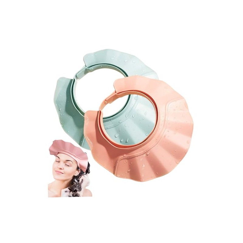 2PCS Visera de Ducha para Adultos y niños Protector de