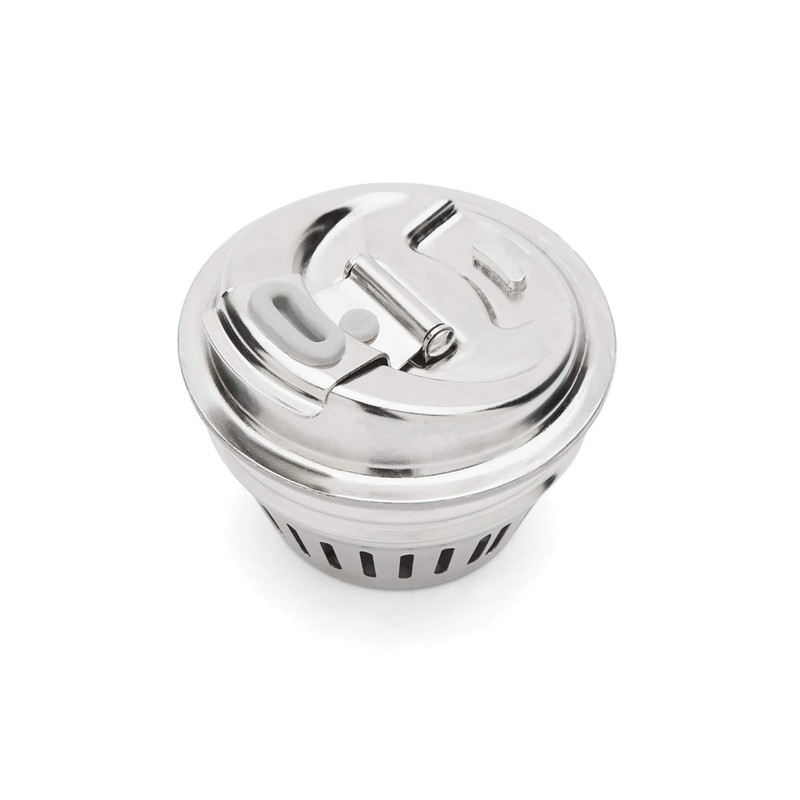 Jarware Stainless Steel 2-in-1 Drink and Fruit Infusion Lid, Regular-Mouth,