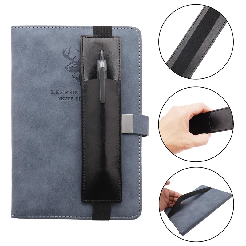 VOCIBO Pen Holder Notebook Pack of 5, Reusable Pen Loop