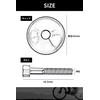[High Strength Titanium Series] Stem Cap, Bolt, Bicycle, Lightweight, Top,