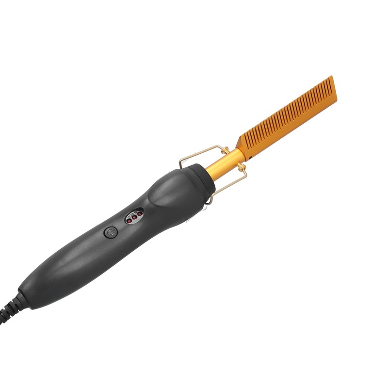 Multifunctional Hair Comb Wet and Dry Hot Heating Curling Straightening