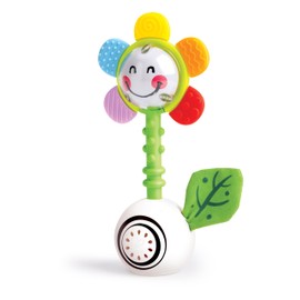 Hape Musical Flower Rattle | Multisensory Toy for Babies | Ideal for 0 Months Babies