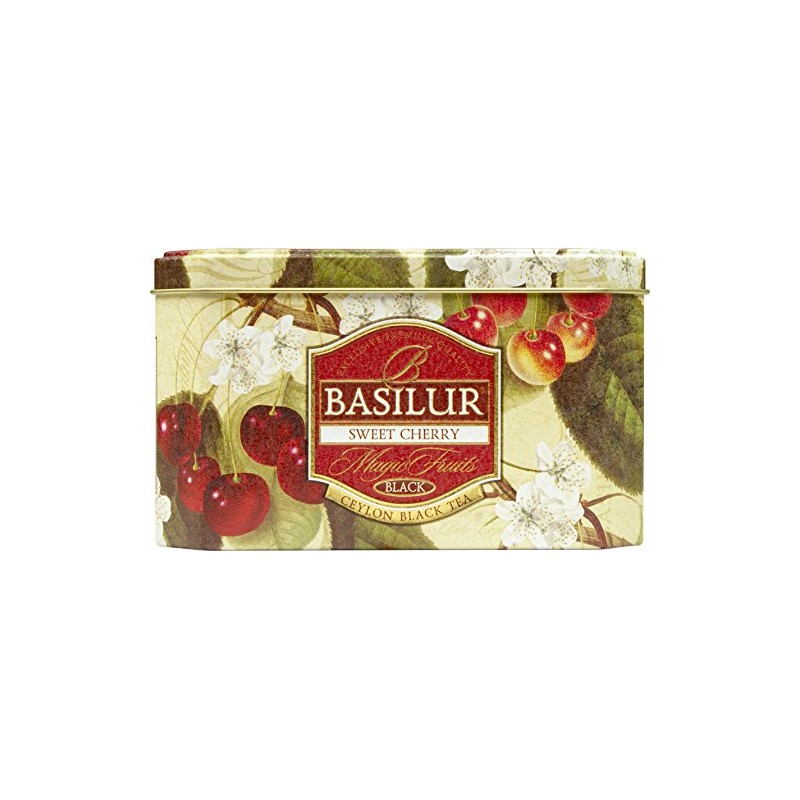 BASILUR TEA Tea Sweet Cherry 20TB Mother's Day Gift