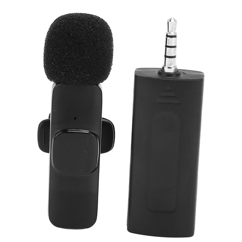 Wireless Lavalier Microphone Professional Plug and Play Noise Reduction Mini