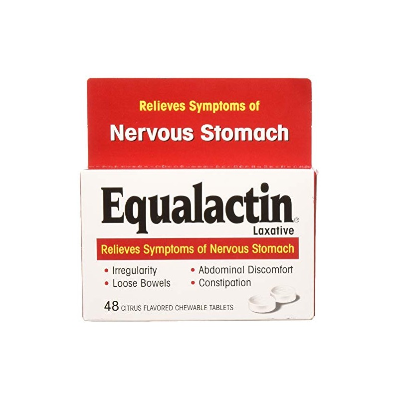 Equalactin Chewable Tablets 48 Tablets (Pack of 3)