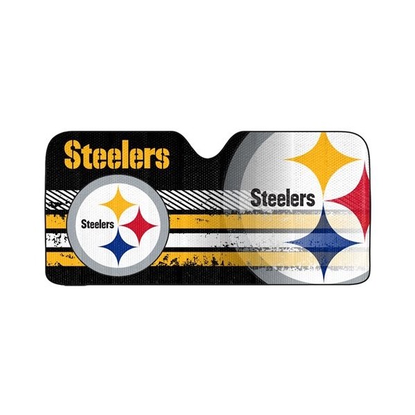 Pittsburgh Steelers Auto Sun Shade - 59''x27''