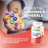 Wellsgoing Kids Multivitamin Gummies with Omega-3, Vitamins C, D, A,