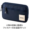 エレコム ガジェットポーチ ガジェット ポーチ 収納ポーチ バッグインバッグ スリムタイプ Sサイズ ネイビー BMA-GP01NV