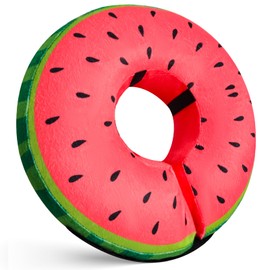 Katoggy Inflatable Dog Cone Collar for Small Medium Large Dogs and Cats - Soft Adjustable Blow up Donut E-Collar for Post-Surgery Recovery