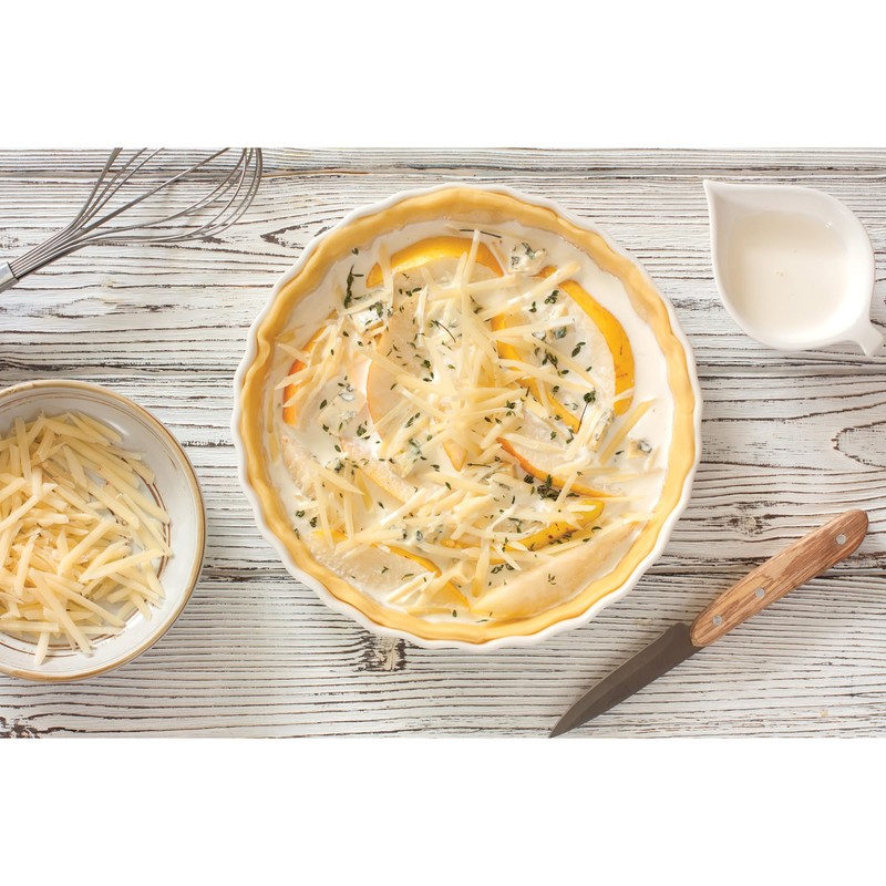 HIC Kitchen Souffle, Fine Porcelain, For Baking Souffles, Casseroles, Side