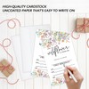1st Wildflower Birthday Invitations with Envelopes, 20 PCS Our Little