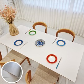 J.Tori double-sided leather waterproof tablecloth 2 people 4 people 6 people tablecloth table placemat, green/gray double-sided green/gray double-sided_80x120cm80x120cm / 제이토리 양면 가죽 방수 식탁보 2인 4인 6인 테이블보 테이블 식탁 매트, 그린/그레이 양면그린/그레이 양면_80x120cm80x120cm