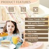 Gudemoore 2 PCS Reusable Sandwich Box with Lid & Towel,