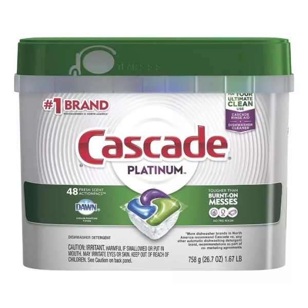Cascade Lavavajillas Cascade Platinum Action Packs Fresh 48 Unidades